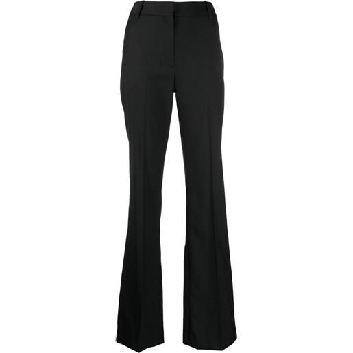 Nili Lotan high-waist wool tailored-cut trousers - nero