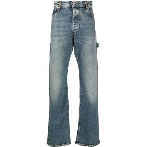 Heron Preston jeans ex-ray dritti - blu