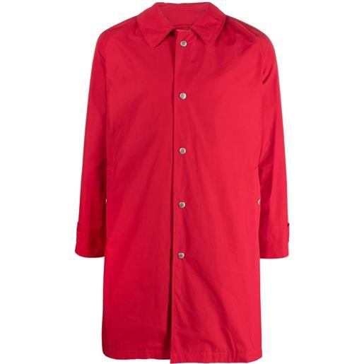 FURSAC cappotto con colletto classico - rosso