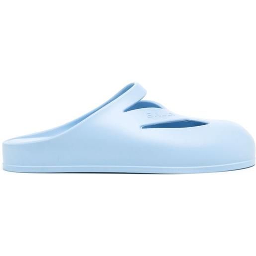 Bally slippers con cut-out - blu