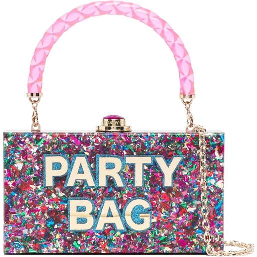 Sophia Webster cleo party glittered tote bag - multicolore