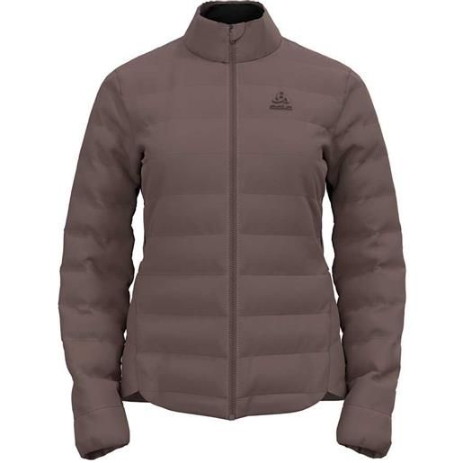 Odlo ascent n-thermic hybrid jacket marrone xs donna