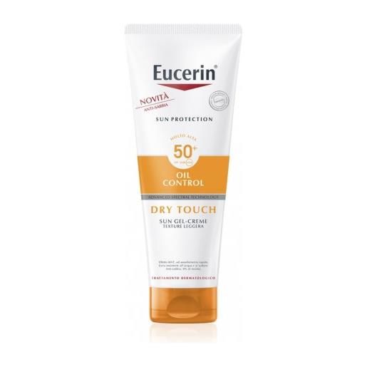 Eucerin crema-gel solare control dry touch spf50+ 200 ml