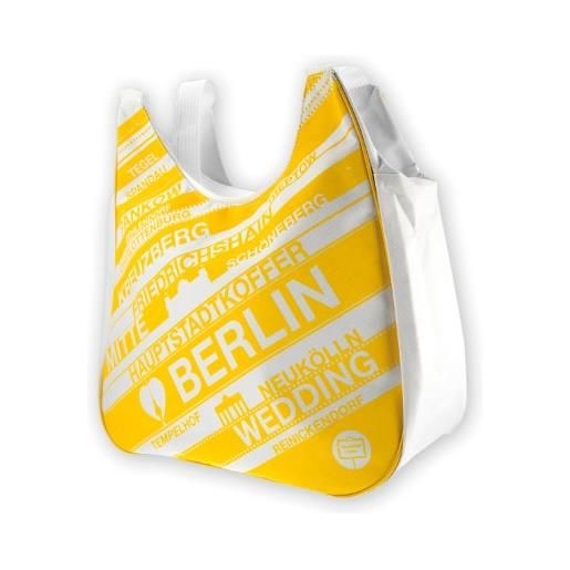 Borsa A Tracolla Donna Metallizzata Oro, Grande Capiente Per Shopping E Spiaggia, In Pelle PU Morbida, BELLIFFY