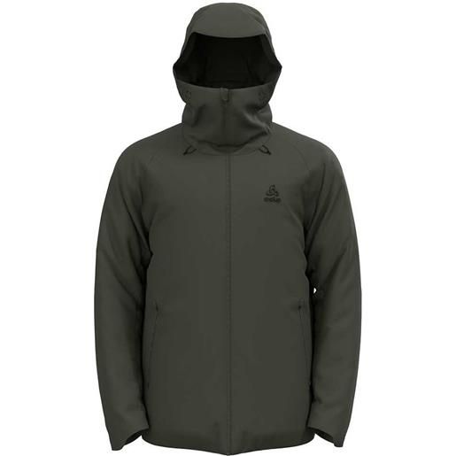 Odlo ascent s-thermic waterproof jacket verde s uomo