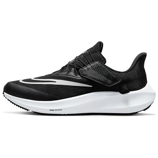 Nike air zoom pegasus 39 fly. Ease, sneaker donna, black/white-dk smoke grey, 41 eu