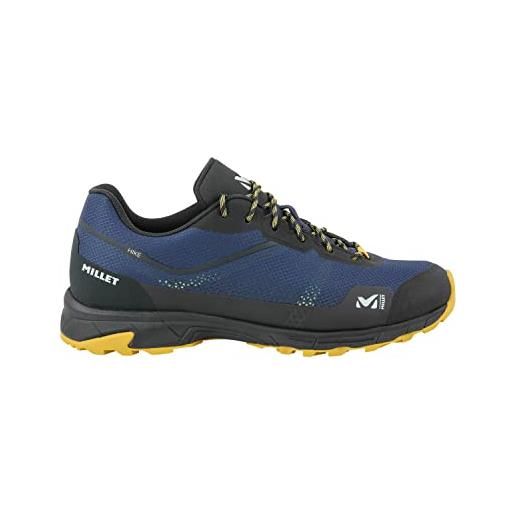 MILLET hike m-scarpe da hiking basse-uomo-comode e leggere-rosso, 41 1/3 eu