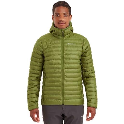 Montane icarus full zip rain jacket verde s uomo