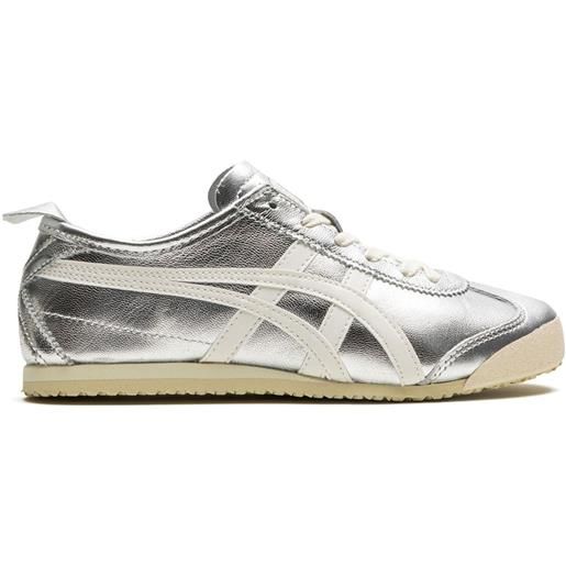 Onitsuka Tiger sneakers mexico 66 silver off white - argento