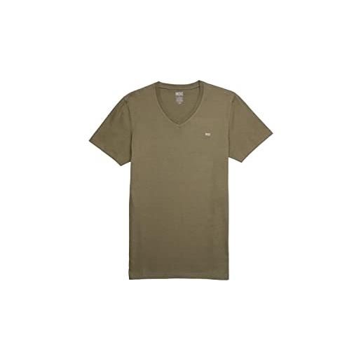 Diesel umtee-michael-tube-twopack, t-shirt uomo, verde (e5206-0ldas), m (pacco da 2)