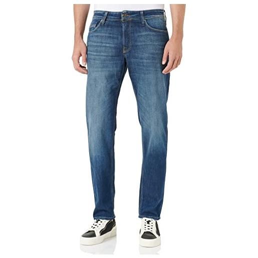 JACK & JONES jjimike jjwood jos 481 noos jeans, blu denim, 34w x 34l uomo