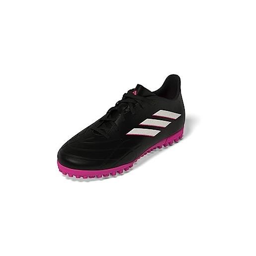 adidas copa pure. 4 tf j, football shoes (turf), ftwr white core black lucid lemon, 34 eu