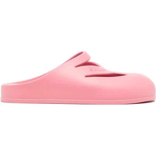 Bally sandali slides con punta tonda - rosa