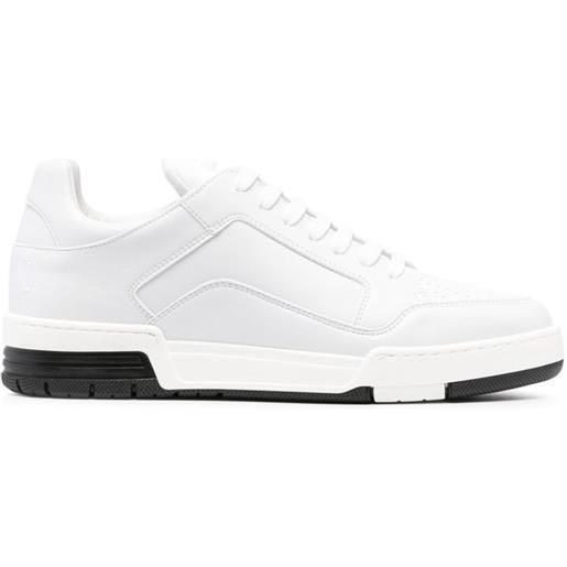 Moschino sneakers in pelle - bianco