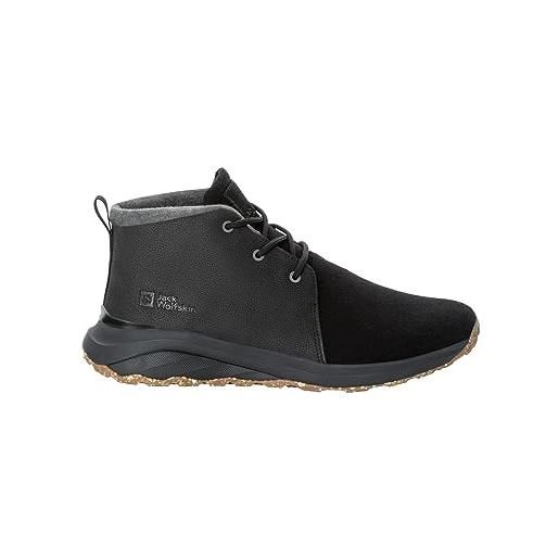 Jack Wolfskin campfire chakka mid m, scarpe da ginnastica uomo, phantom, 42 eu