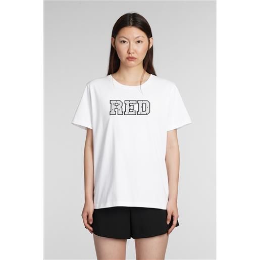 Red Valentino t-shirt in cotone bianco
