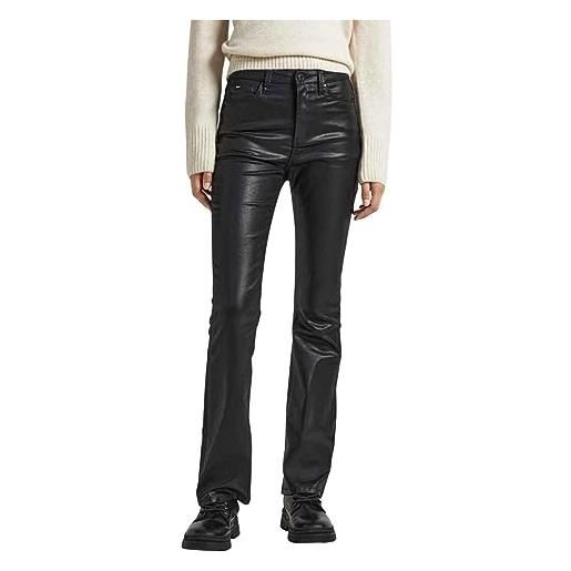 Pepe Jeans dion flare, jeans donna, nero (denim-xb0), 31w / 32l