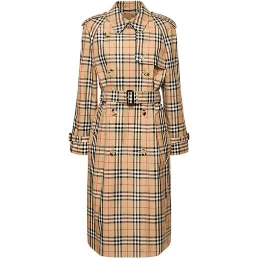 BURBERRY trench harehope stampato