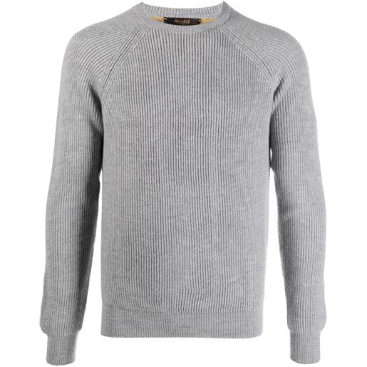 Moorer maglione girocollo - grigio