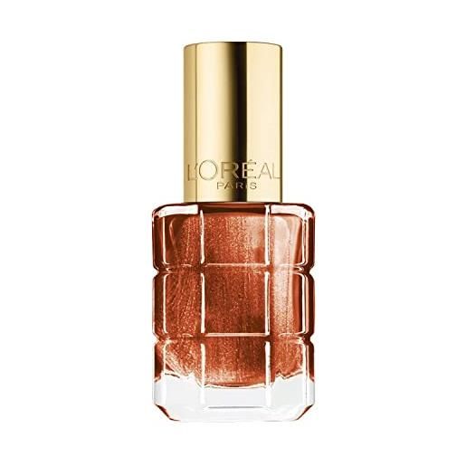 L'Oréal Paris color riche colore ad olio smalto per unghie, arricchito da olii preziosi, b09 fleur d'oranger