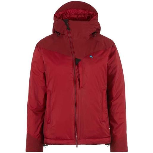 KlÄttermusen bifrost hooded jacket rosso 2xs donna