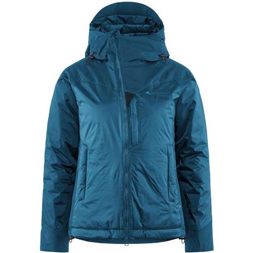 KlÄttermusen bifrost hooded jacket blu xs donna