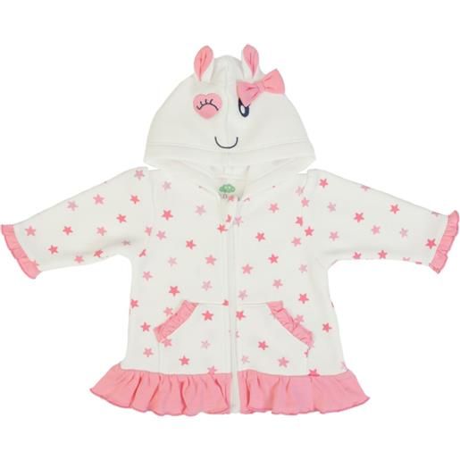 Fs - Baby giacca felpa neonata bambina con zip - stelle