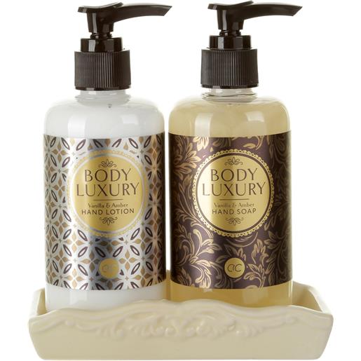 altri brand set regalo sapone e crema mani body luxury