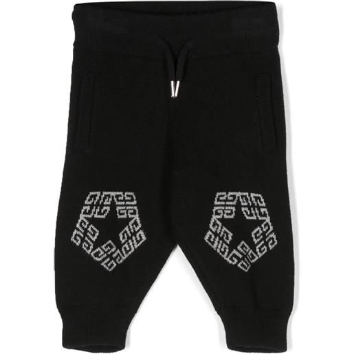 Givenchy Kids pantalone in cotone nero