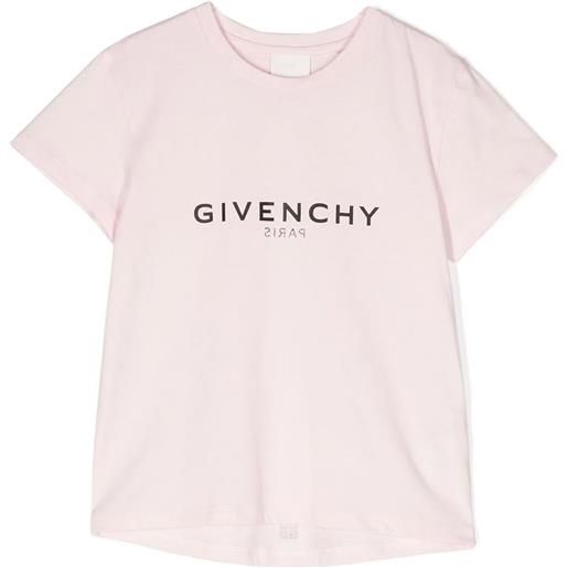 Givenchy Kids t-shirt in cotone rosa