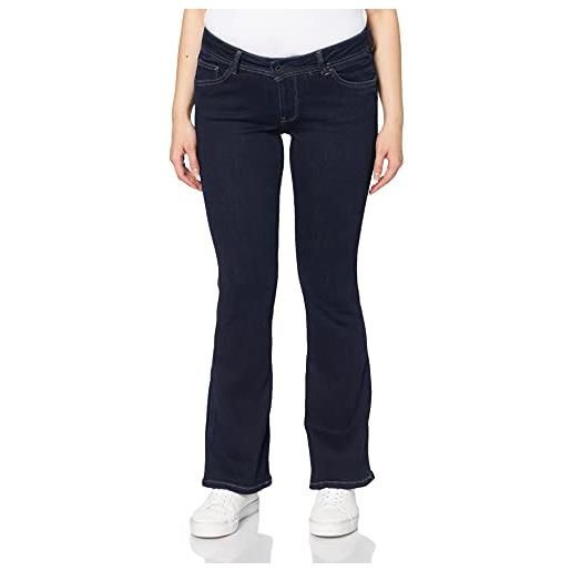 Pepe Jeans new pimlico, jeans donna, blu (denim ec62), 24