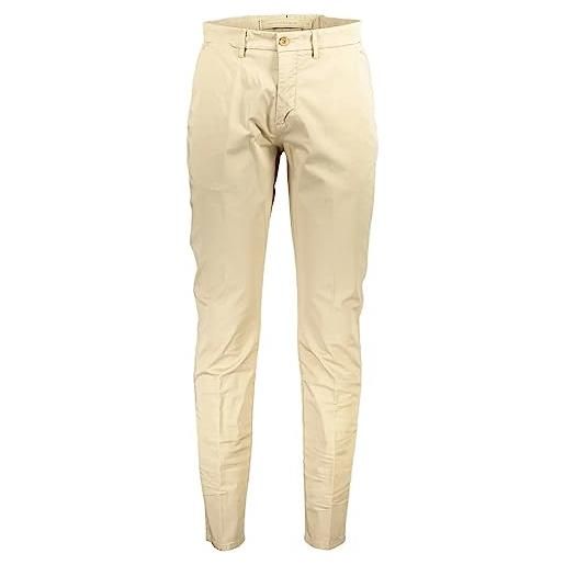Harmont & Blaine uomo pantaloni chino's basico wnj300053163, realizzato in cotone beige
