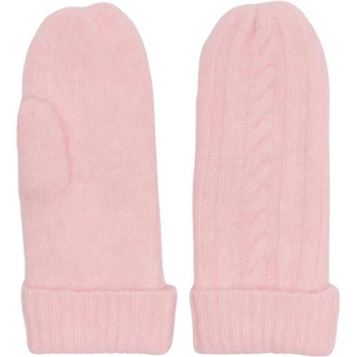 ONLY KIDS anna cable knitted mittens guanti bambina