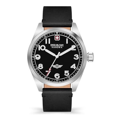 Swiss Military Hanowa orologio analogueico quarzo uomo con cinturino in acciaio inox smwga2100401