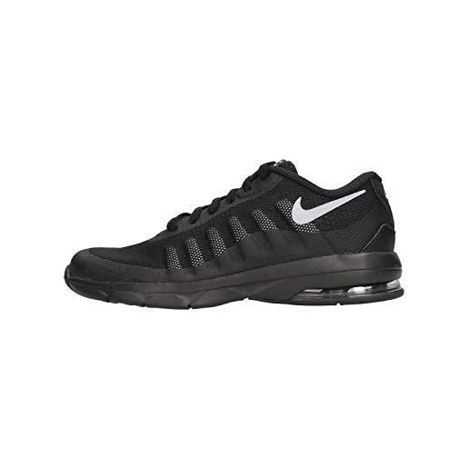 Nike air max invigor (ps), scarpe running, nero black wolf grey 003, 28 eu