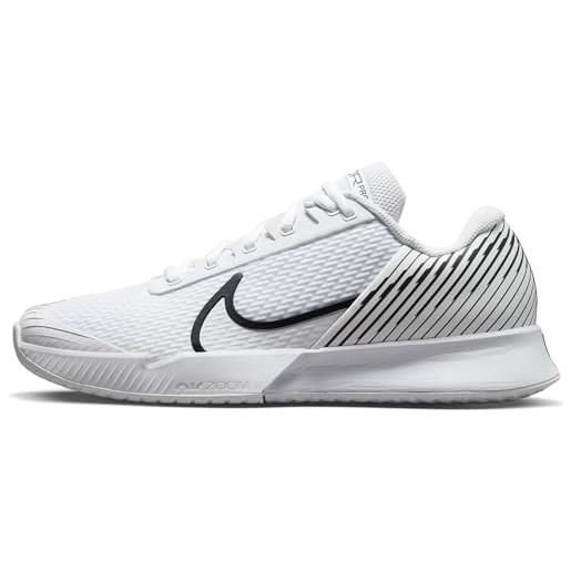Nike air zoom vapor pro 2 hc, sneaker uomo, white/white, 49.5 eu