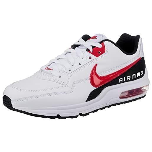 Nike air max ltd 3, scarpe da corsa uomo, multicolore white university red black 100, 45 eu