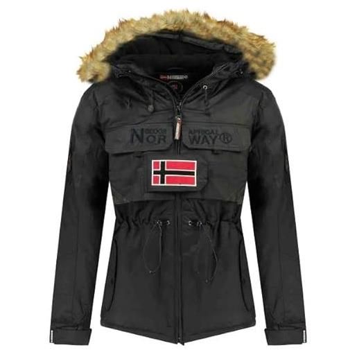 Geographical Norway - parka bambino bench, blu elettrico, 10 anni