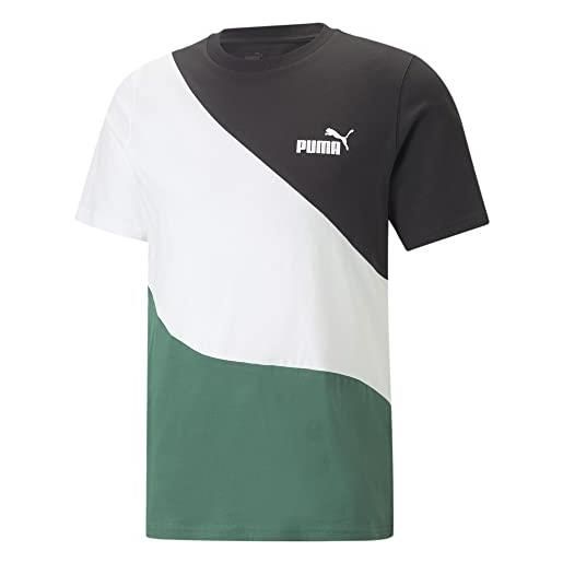 PUMA t-shirt power cat da uomo xxl vine green