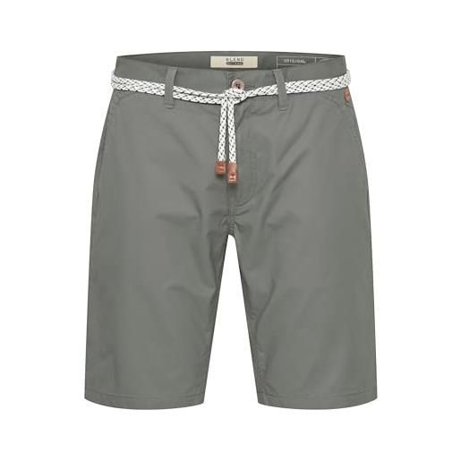 b BLEND blend ragna - chino shorts da uomo, taglia: m, colore: granite (70147)