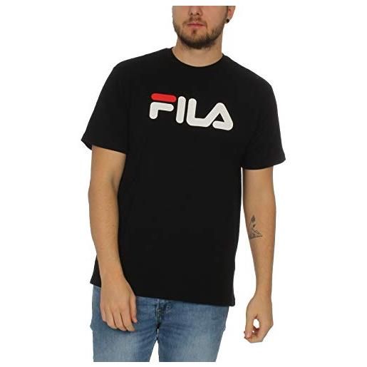FILA unisex classic pure ss tee t-shirt, black, m