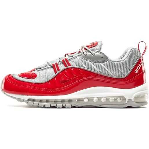 Nike sneakers air max 98/supreme - rosso