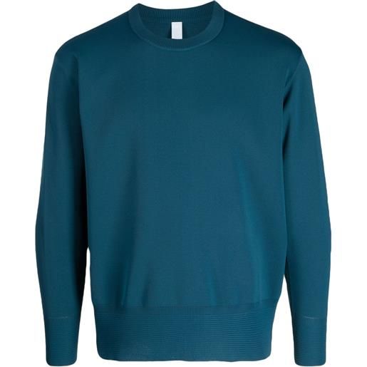 CFCL maglione con dettaglio cuciture - blu