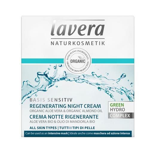 Lavera basis sensitiv crema notte rigenerante 50 ml - -