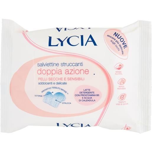 Lycia licya salviette struccanti pelli sensibili 20 pezzi - -