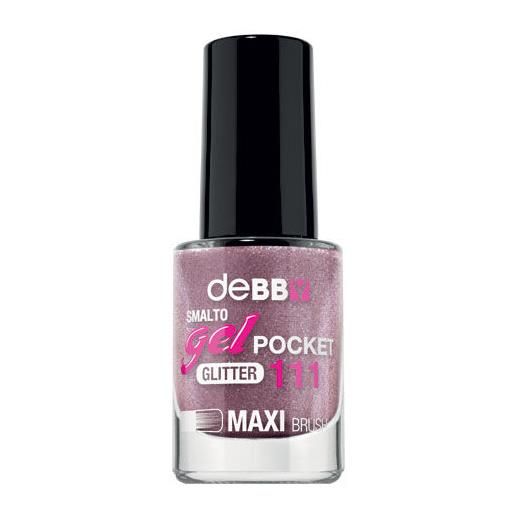 Debby gel pocket glitter soft lilac smalto n. 111 - -