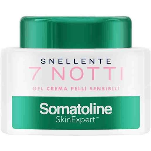 Somatoline snellente 7 notti gel crema pelli sensibili 400 ml - -