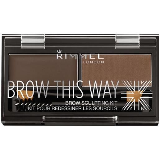 Rimmel eyebrow power kit palette 003 - -