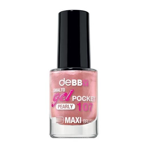 Debby gel pocket metal pure rose smalto n. 107 - -