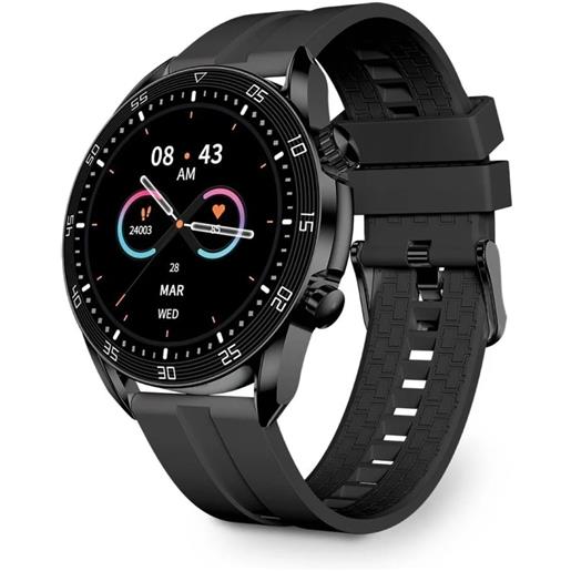 Fontastic smartwatch fonta. Fit lema fitness sport wireless bluetooth v5.3 ip68 1.43'' amoled nero